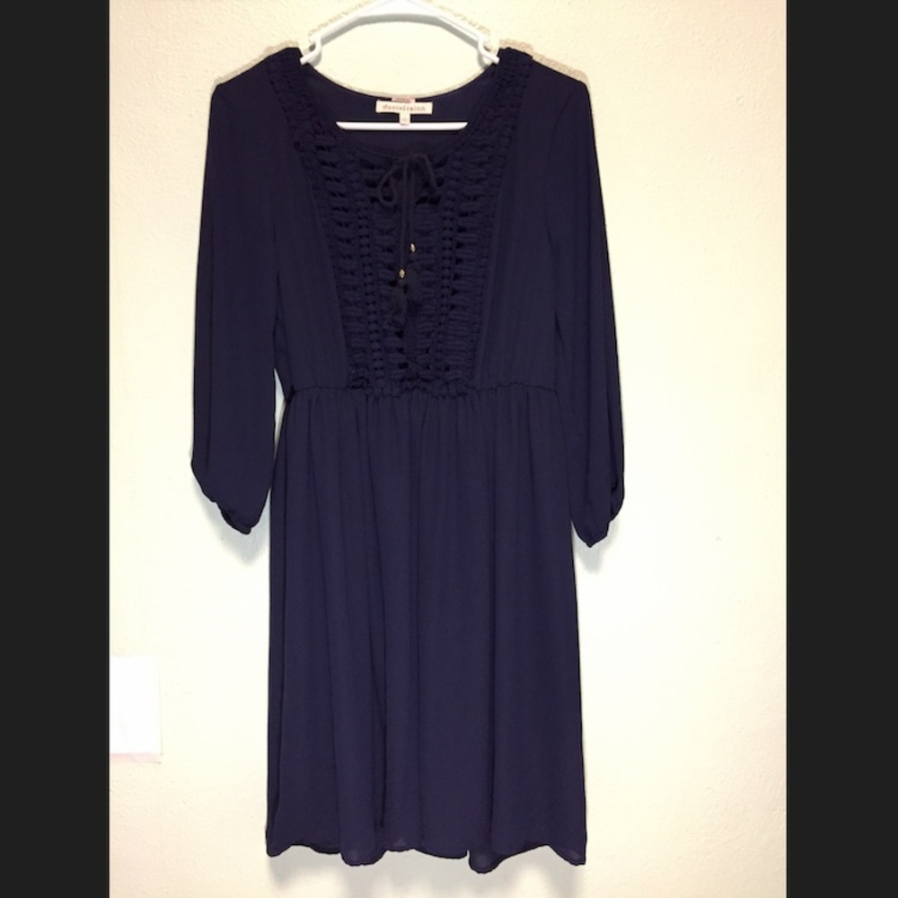 DANIEL RAINN BLUE DRESS
